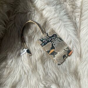 Madewell Snake Luggage Tag